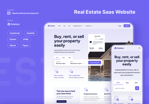 Estatery - Real Estate SaaS